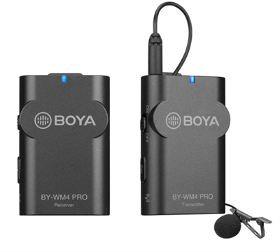 میکروفن بی سیم یقه ای بویا BOYA BY-WM4 PRO  دست دوم