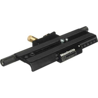 ریل ماکرو مانفروتو Manfrotto 454 Micrometric Positioning Sliding Plate دست دوم