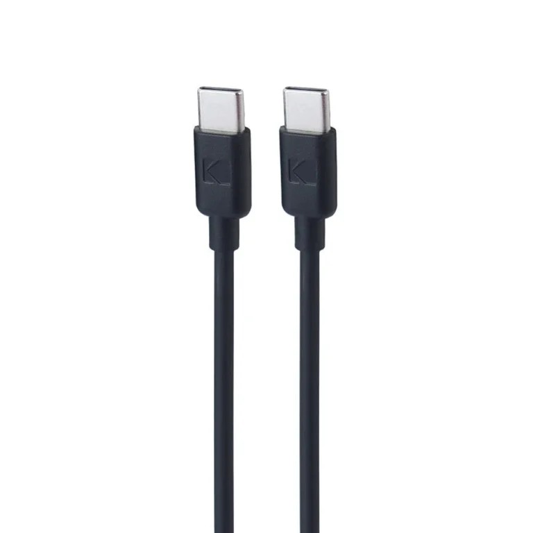 کابل شارژ و انتقال داده Kodak USB-C to Type-C مدل 5926 مشکی