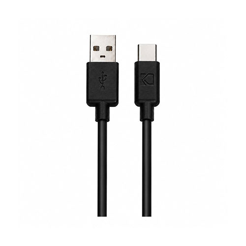 کابل شارژ و انتقال داده Kodak USB-A to Type-C مدل 5928 مشکی