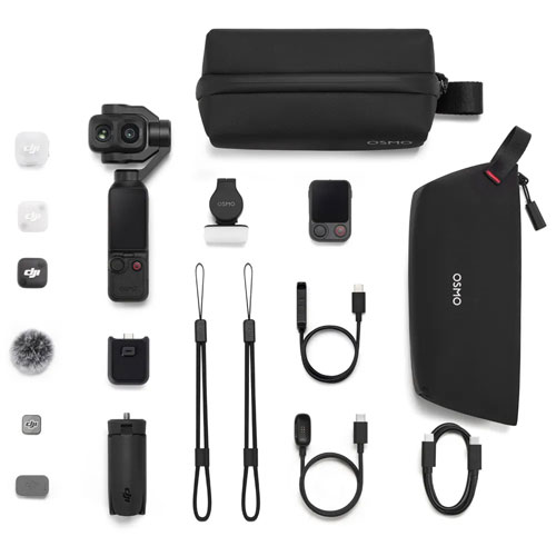 دوربین ولاگ گیمبال‌دار DJI Osmo Pocket 4P پکیج Vlog Combo