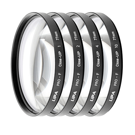 کیت فیلتر کلوز آپLIPA Close-UP+1+2+4+10 Filter 77mm