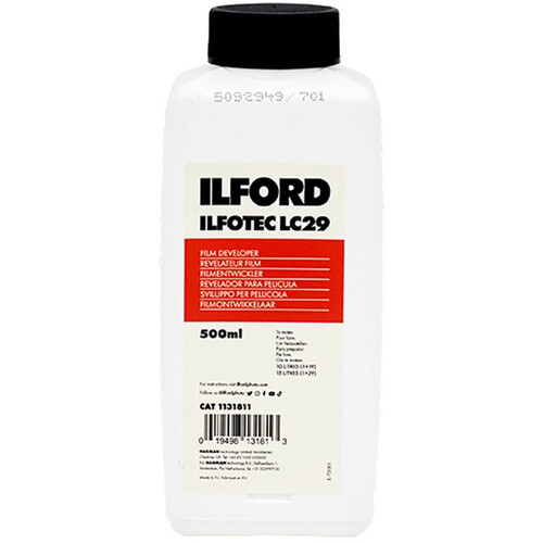 داروی ظهور فیلم مایع ایلفورد Ilford Ilfotec LC29 Liquid Film Developer (500mL)