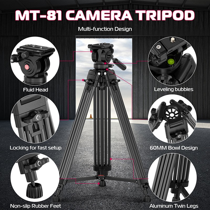 سهپایه فیلمبرداری یولانزی Ulanzi MT-81