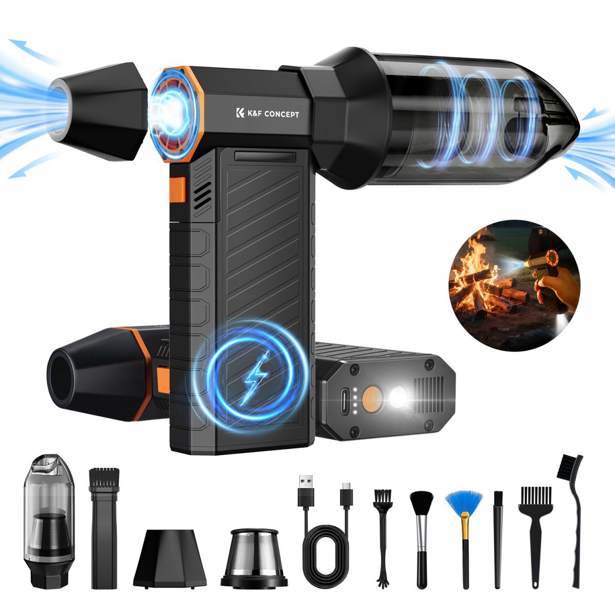 هوای فشرده K&F Concept 2-in-1 Magnetic Compressed Air SKU: KF08.074
