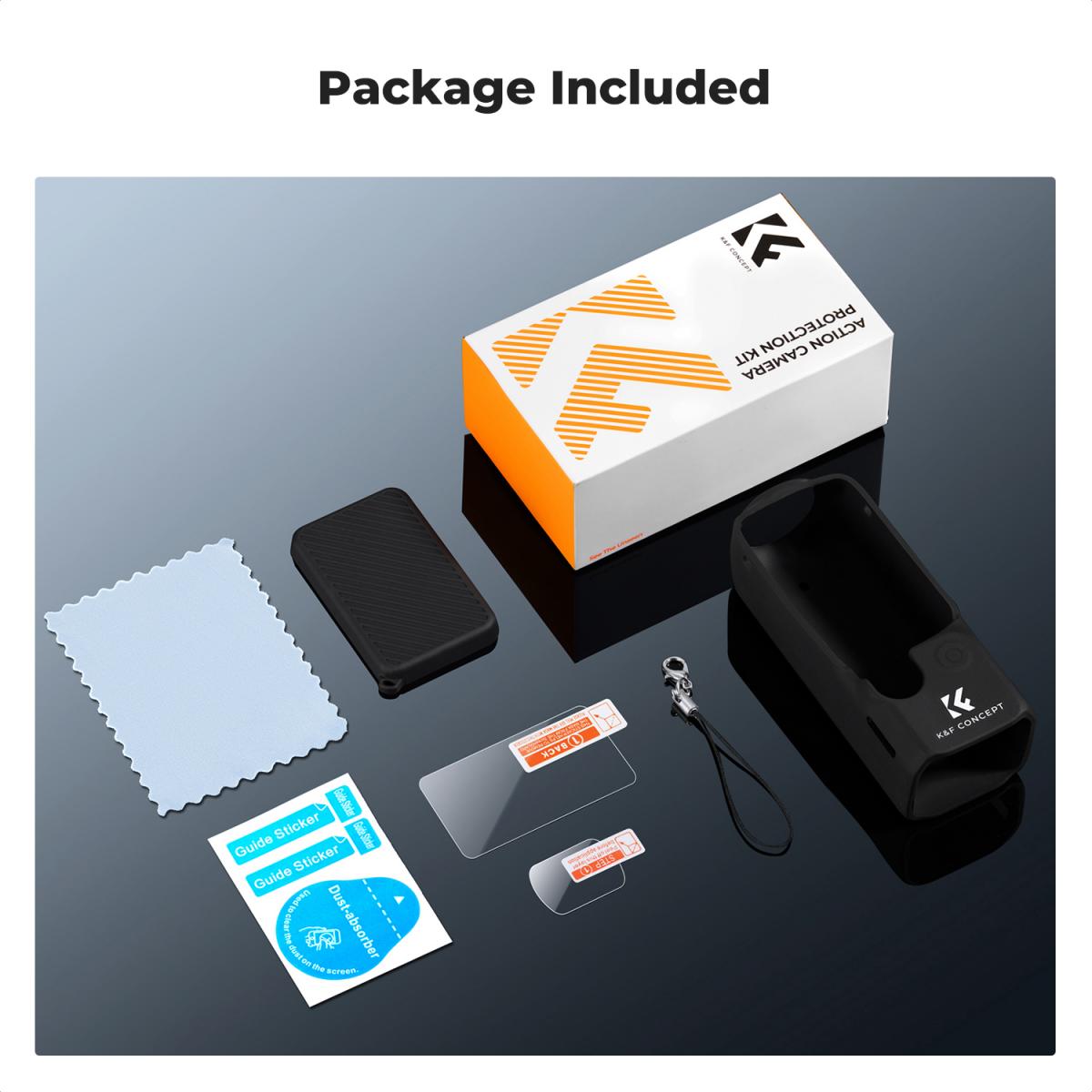 محافظ سیلیکونی کی اند اف K&F CONCEPT Silicone Cover for DJI Osmo Pocket 3 SKU: KF31.110