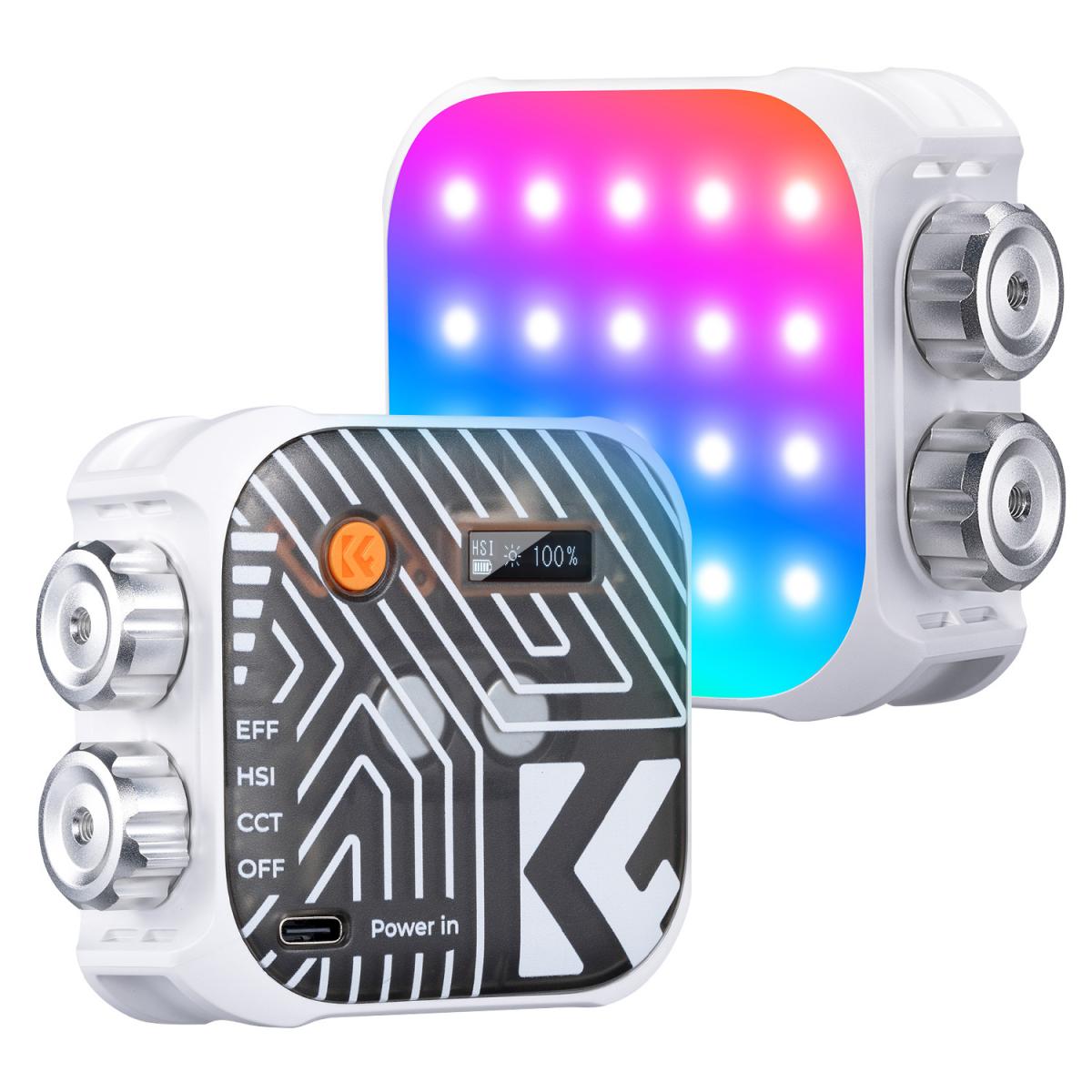 نور ثابت کی اند اف K&F Concept RGB Video Light SKU: KF34.036V1